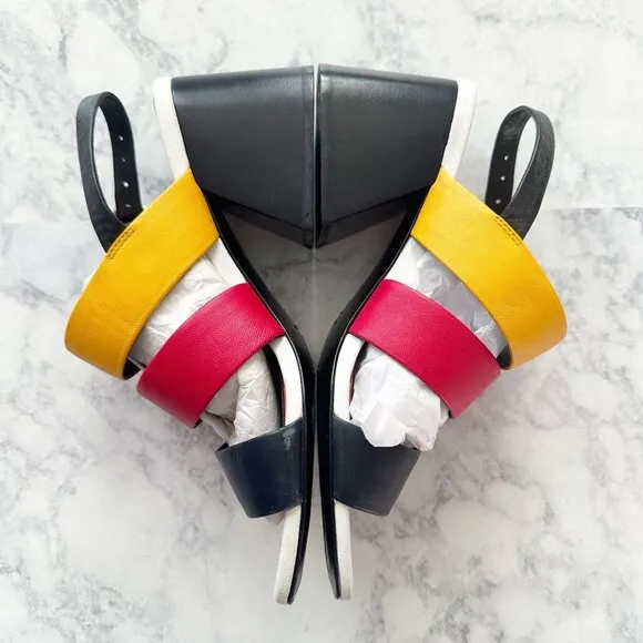 Rag &amp; Bone Reese Block Heel Sandals in Color Multi