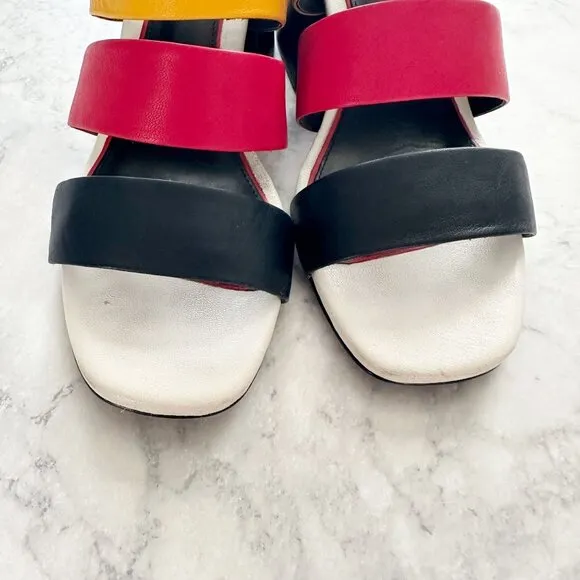 Rag &amp; Bone Reese Block Heel Sandals in Color Multi