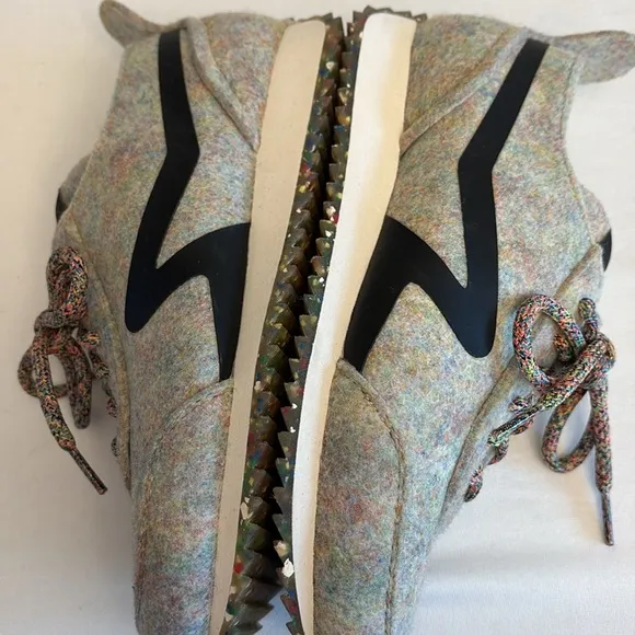 Rag &amp; Bone retro runner sneaker eco-conscious 100% recycled materials Sz 37 6.5