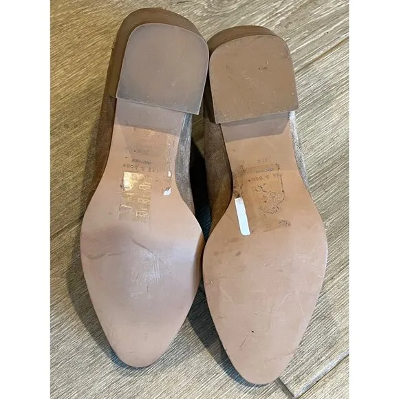 rag &amp; bone Rover Chelsea beige suede Boots (Women) size 37.5