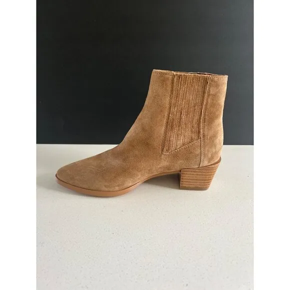 rag &amp; bone Rover Chelsea beige suede Boots (Women) size 37.5