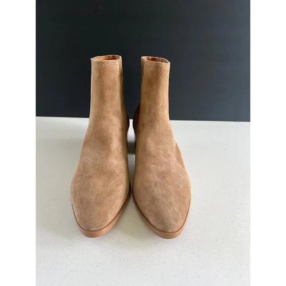 rag &amp; bone Rover Chelsea beige suede Boots (Women) size 37.5