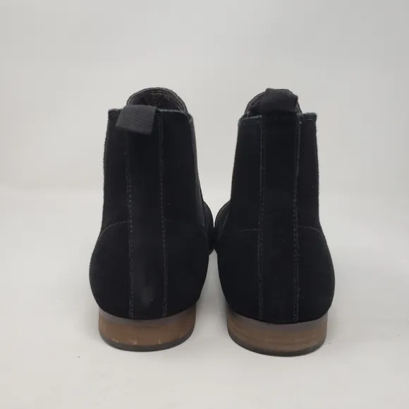 Rail Black Suede Chelsea Boots
