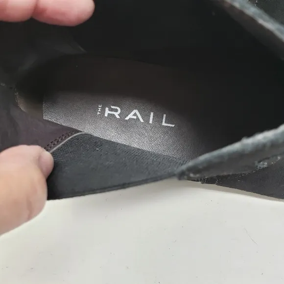 Rail Black Suede Chelsea Boots