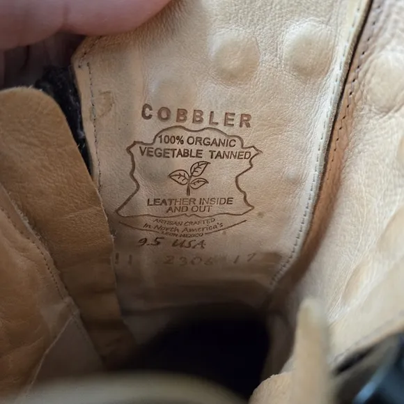 Rare BedStu Cobbler Series OnRush Tan Rustic Boots 9.5
