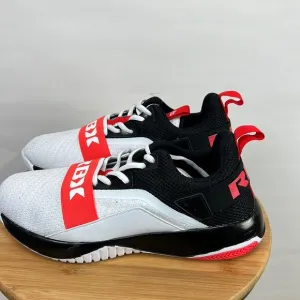 RBX. Red,black and white sneakers size 9.5 brand new without a tag