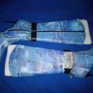 READY FOR THE RODEO Size:11 Knee High Boots Brand New / Fast Shipping