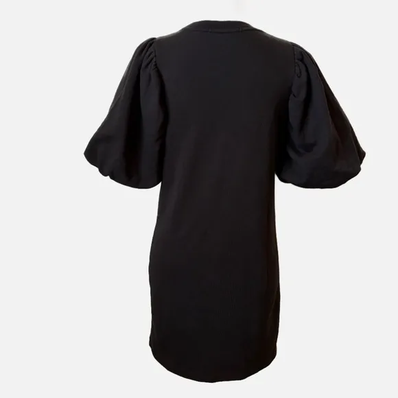 Rebecca Minkoff Mina Elbow Puff Sleeve French Terry Dress Size XSmall