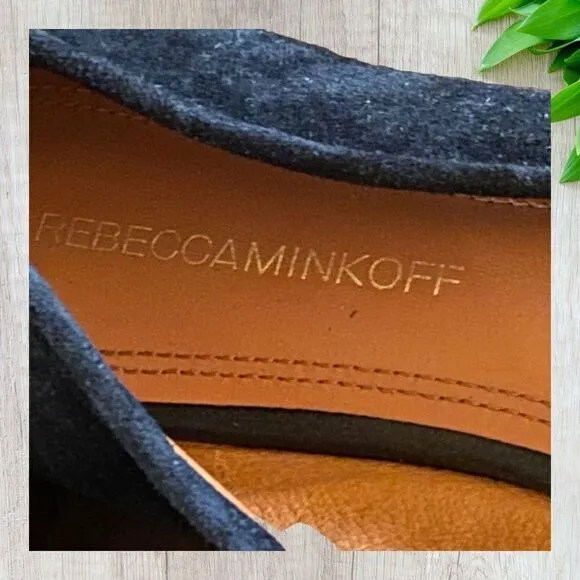 Rebecca Minkoff Suede Flats Astro Too Virgo 9.5