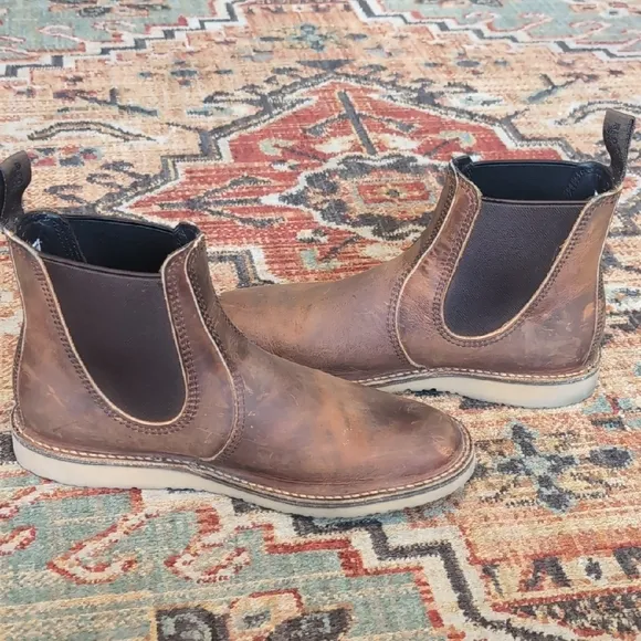 Red Wing Weekender Chelsea Boots in Copper