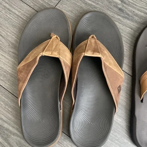 Reef and Sperry Bundle Mens Flip Flops Size 12
