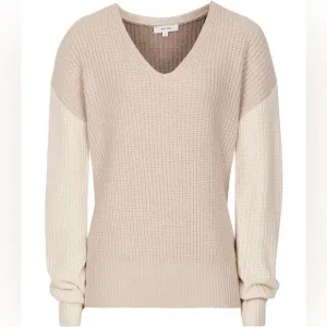 Reiss Audrey Jumper - Neutral Colorblock