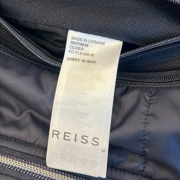REISS Oliver Blazer with Removable Insert Size 38