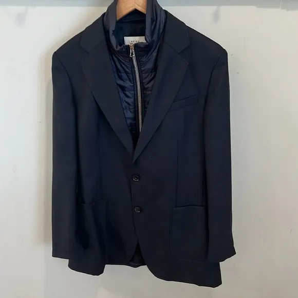 REISS Oliver Blazer with Removable Insert Size 38