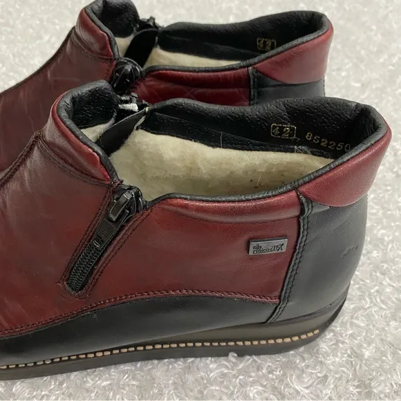 Rieker Ladies 10 Zip Chelsea Boots