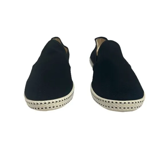 Rivieras Classic Noir Shoe Mens Sz 10.5 (44) Black Loafer Slip On Luxury Leisure