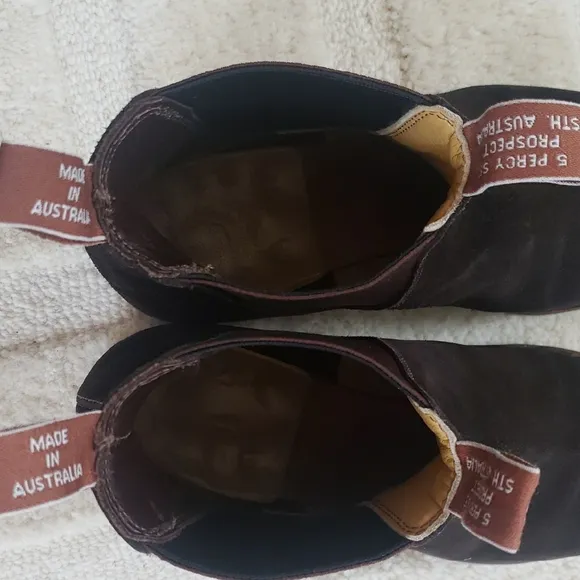R.M. Williams Brown Leather Chelsea Boots