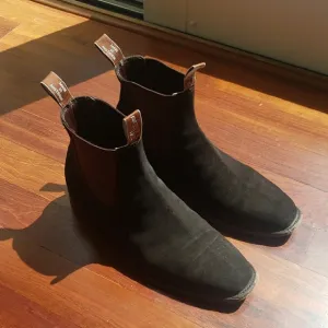 R.M. Williams Brown Leather Chelsea Boots