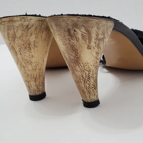 Robert Clegerie Faux Fur Slide