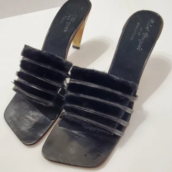 Robert Clegerie Faux Fur Slide