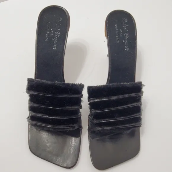 Robert Clegerie Faux Fur Slide