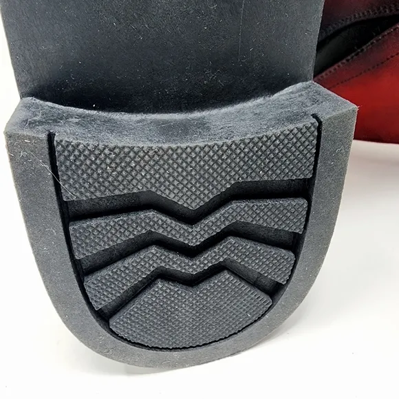 Rogue   Wolf Mood:Blood Chelsea Boots -  Water-Resistant Micro-Suede Unisex Boot