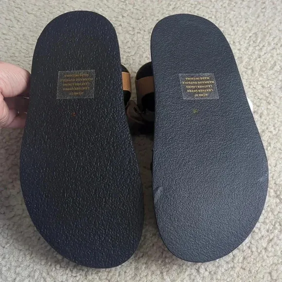 Rollie Free People Leather Sandals