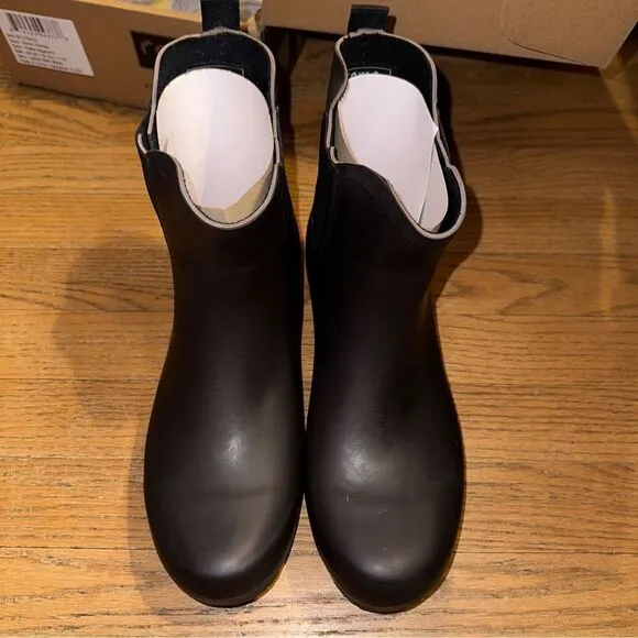 Roma Chelsea Matte Eggplant Size 10 Womens Rain Boots