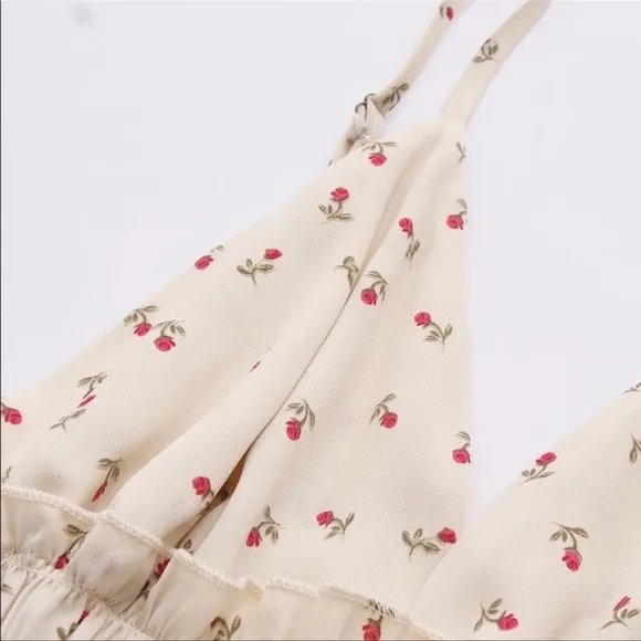 Rosie Summer Mini Dress, Lux Lined Mini In Petal Print, Fit &amp; Flare Flowy Dress