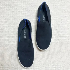 ROTHY'S black knitted slip on sneakers 9