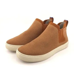 Rothy's Chelsea Ankle Boots Fawn Knit Casual Pull on
