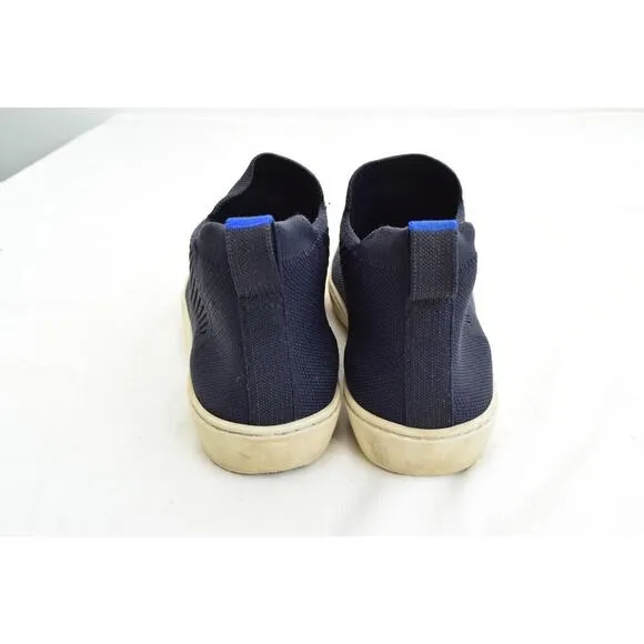 Rothy's Chelsea Boots Bootie Navy Blue Size 8 Womens Slip On