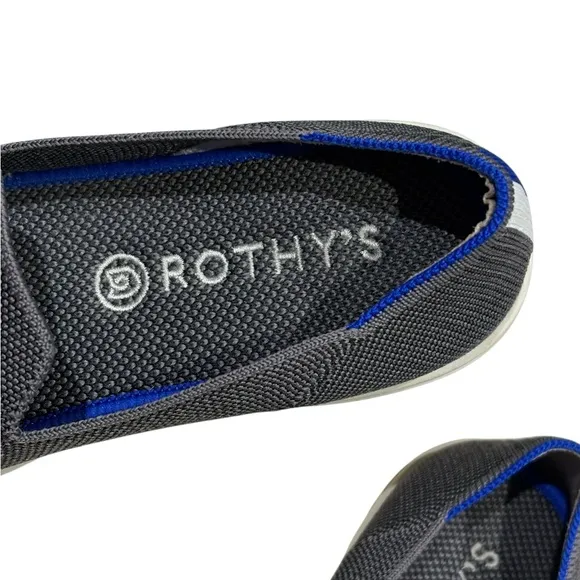 Rothy's Gray Loafers Slip-On Shoes Size 9