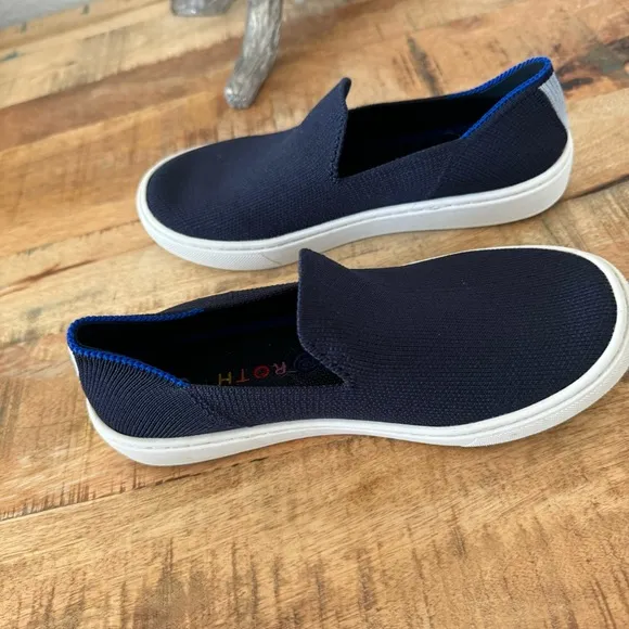Rothy's Kids Sneakers in Navy Blue