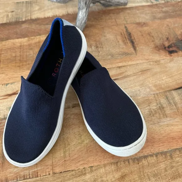 Rothy's Kids Sneakers in Navy Blue