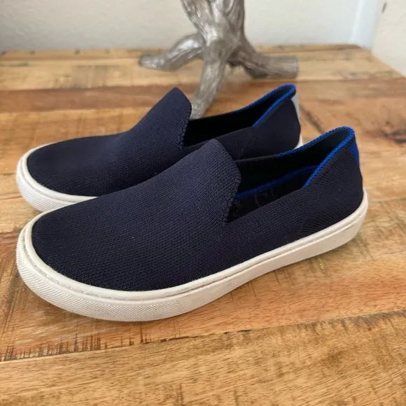 Rothy's Kids Sneakers in Navy Blue