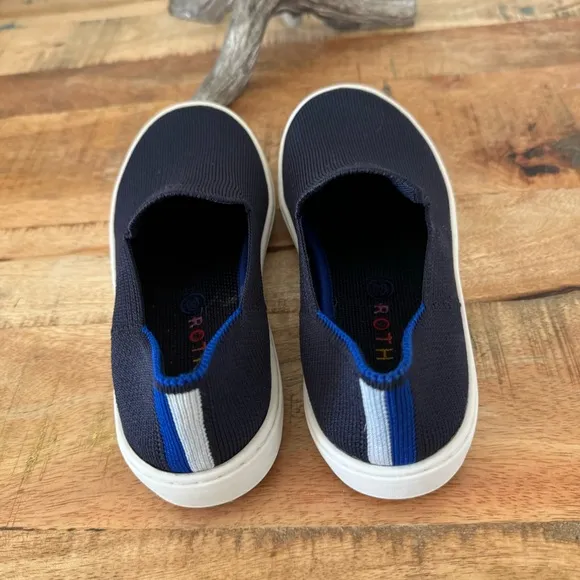 Rothy's Kids Sneakers in Navy Blue