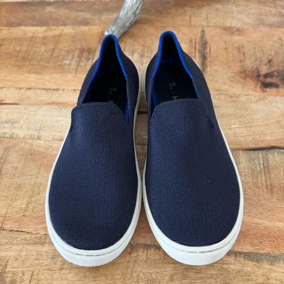 Rothy's Kids Sneakers in Navy Blue