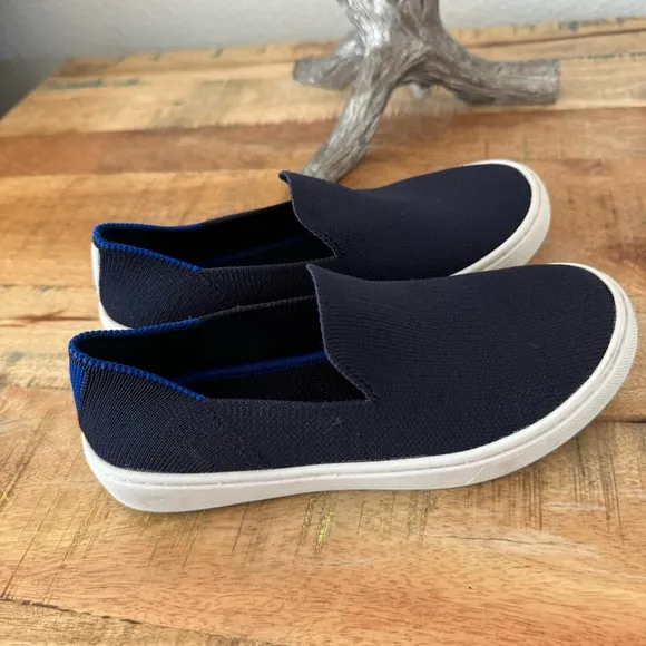 Rothy's Kids Sneakers in Navy Blue