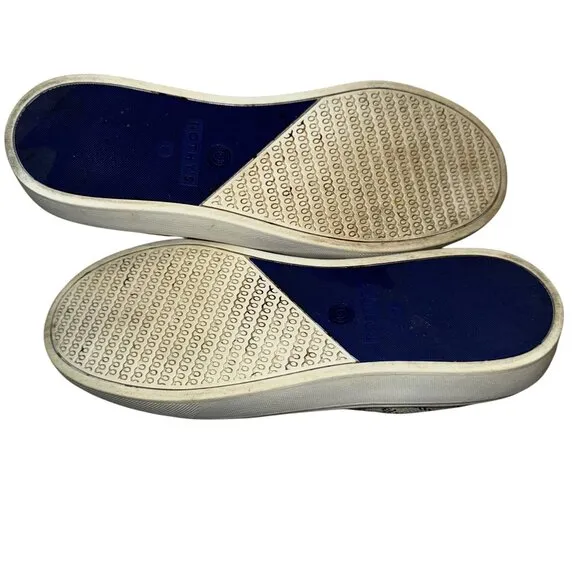 Rothy's Maritime Tiger Print Classic Slip-On Sneaker in Size 7