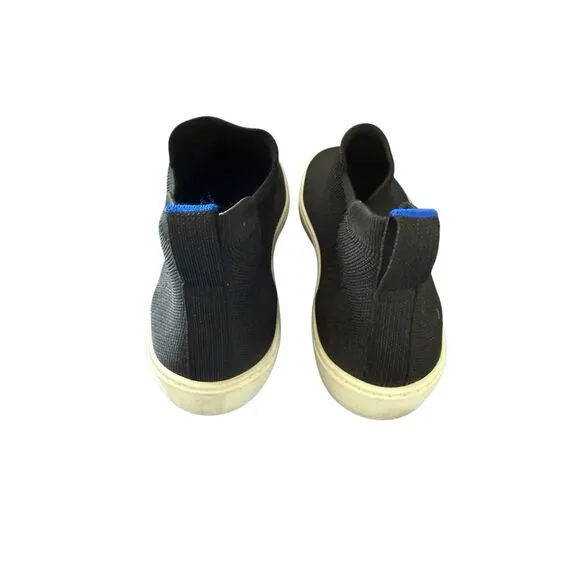 Rothy's Mens Black Knit Slip-On Sneakers Size 10