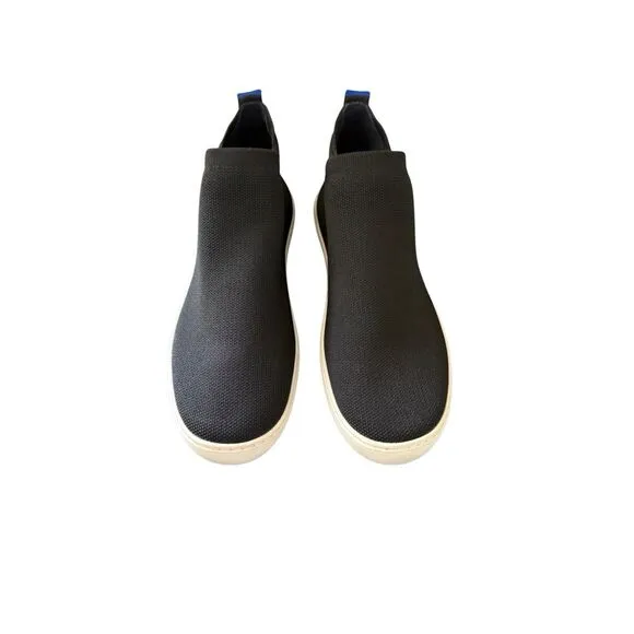Rothy's Mens Black Knit Slip-On Sneakers Size 10
