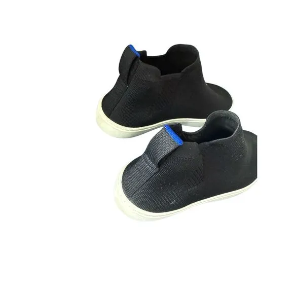 Rothy's Mens Black Knit Slip-On Sneakers Size 10