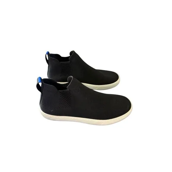 Rothy's Mens Black Knit Slip-On Sneakers Size 10