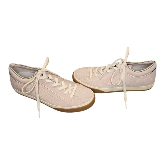 Rothy’s Pale Pink Sustainable Sneakers – Size 8, Machine Washable &amp; Eco-Friendly