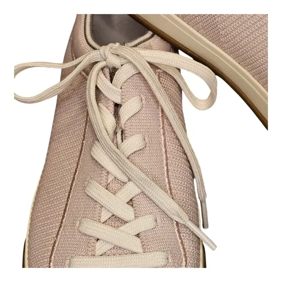 Rothy’s Pale Pink Sustainable Sneakers – Size 8, Machine Washable &amp; Eco-Friendly