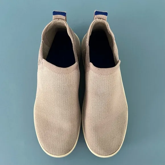 Rothy’s The Chelsea Lilac Sand Washable Knit Retired Boots