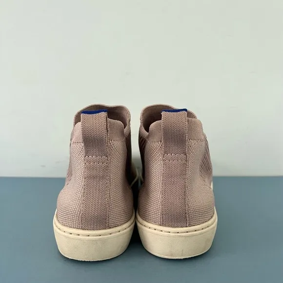 Rothy’s The Chelsea Lilac Sand Washable Knit Retired Boots