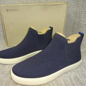 Rothys The Chelsea Nightfall Fabric High Top Sneaker Boots Multiple Sizes