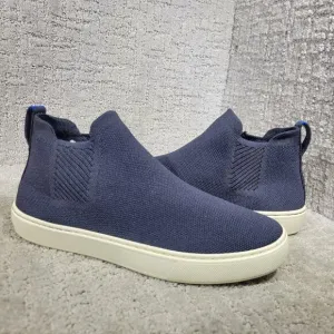 Rothys The Chelsea Women's Size 8 US Maritime Navy Fabric High Top Sneaker Boots